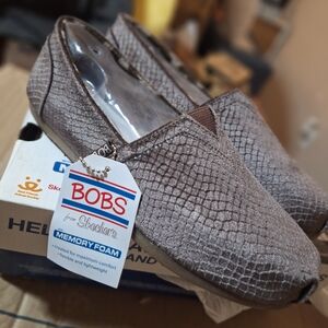 Skechers BOBS Brown Slip-On Flats